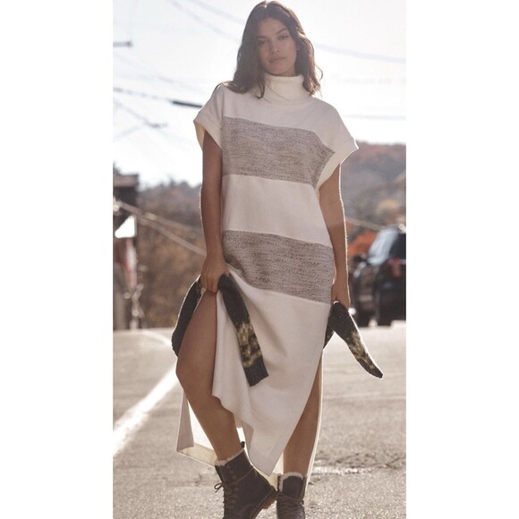 Daily Practice By Anthropology Poncho Midi Dress - Picture 2 of 7